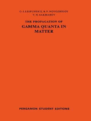 cover image of International Series of Monographs on Nuclear Energy, Volume 6